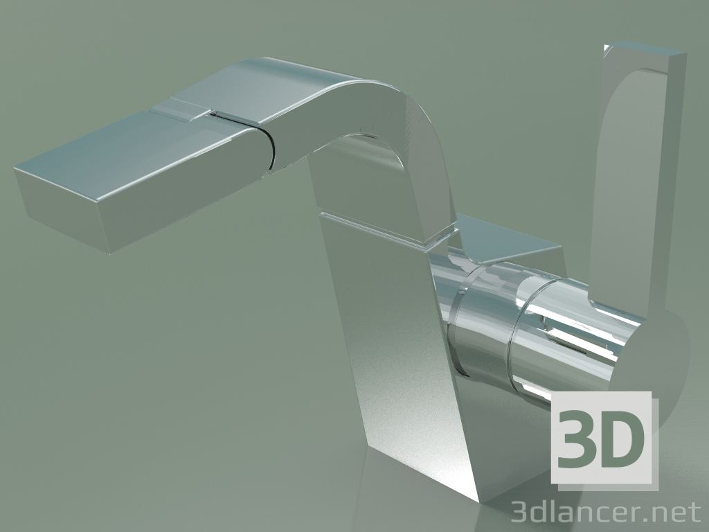 3D Modell Bidet Wasserhahn (33600705-00) - Vorschau