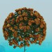 3D modeli Gül ağacı - önizleme