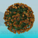 3D modeli Gül ağacı - önizleme