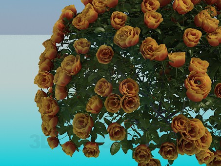 modelo 3D Árbol de rosas - escuchar modelo 3D Árbol de rosas - escuchar