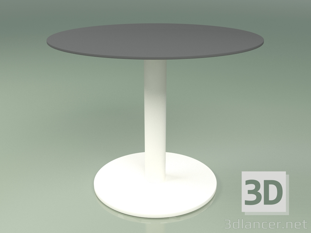 3D Modell Tabelle 003 (Metallmilch, HPL Grau) - Vorschau