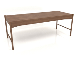 Dining table DT 09 (2040x840x754, wood brown light)