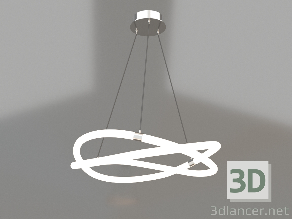 3d model Pendant chandelier (6607) - preview