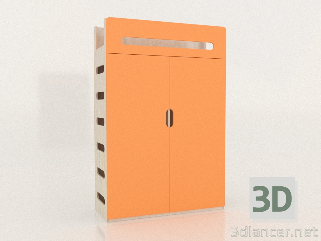 3D Modell Kleiderschrank geschlossen MOVE WD (WOMWD2) - Vorschau