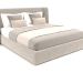 3d модель Ліжко двоспальне Porto 1800 – превью