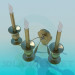 3d model Sconces in the form of candles - preview
