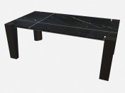 Rechteckiger Tisch mit Marmorplatte Carmen Z01