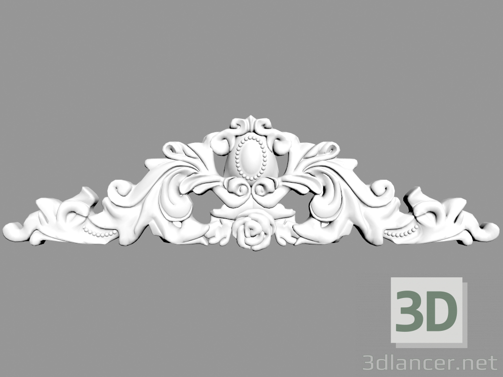 modèle 3D Panneau décoratif W8034 - preview