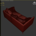 3d Sofa "Vernon" model buy - render