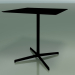 modèle 3D Table carrée 5549 (H 72,5 - 69x69 cm, Noir, V39) - preview