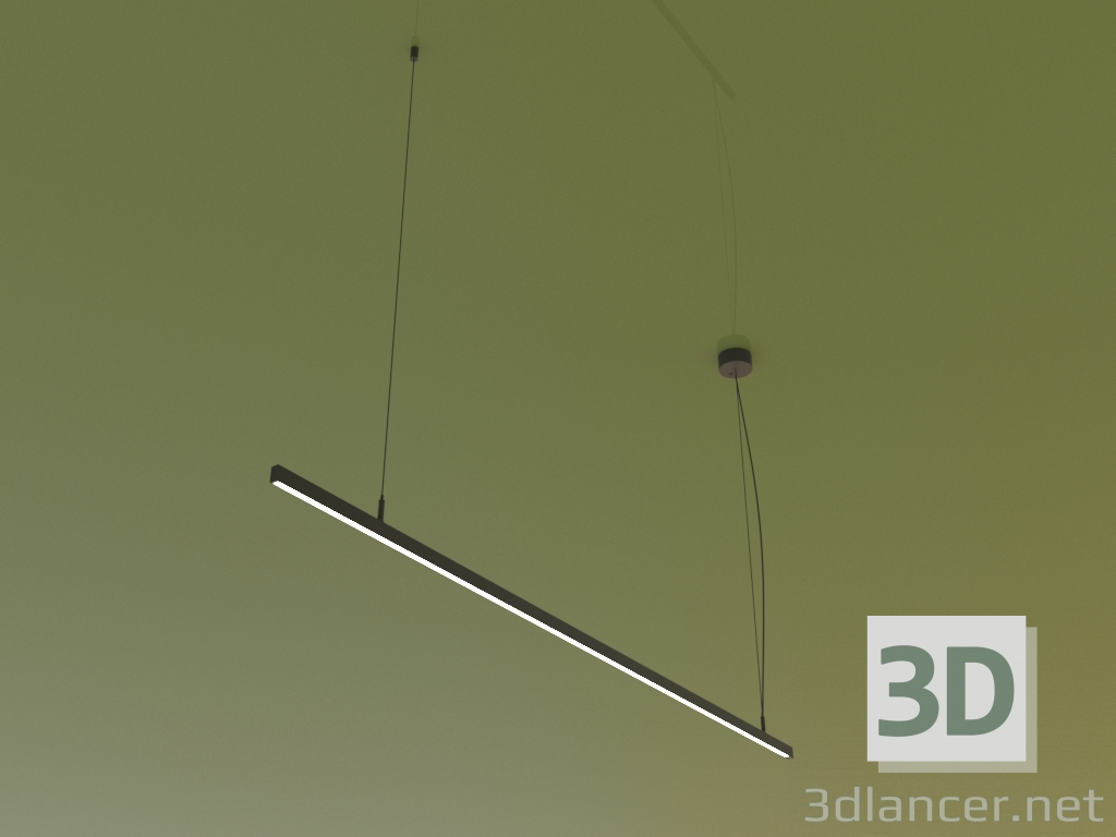 modèle 3D Luminaire LINÉAIRE P1910 (1250 mm) - preview