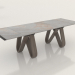 modèle 3D Table pliante Lido étalée 180-260 (gris céramique-noyer) - preview