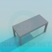 3d model Coffee table - preview