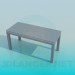 3d model Coffee table - preview