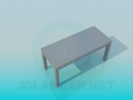modelo 3D Mesa de centro - escuchar modelo 3D Mesa de centro - escuchar