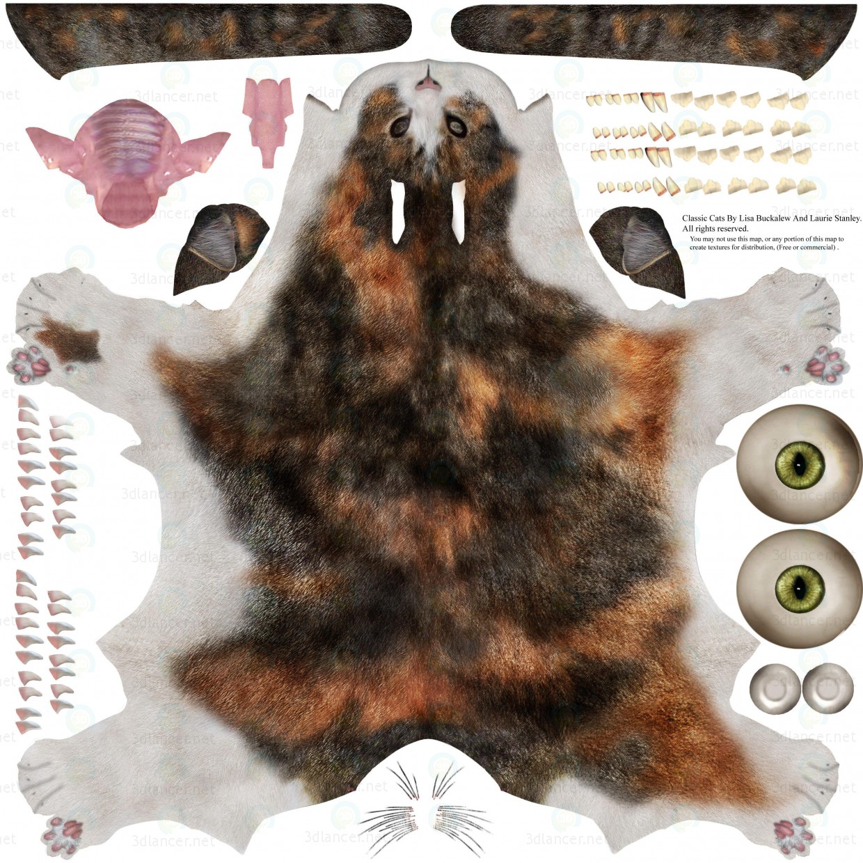 modelo 3D Barsik el gato 3 - escuchar modelo 3D Barsik el gato 3 - escuchar