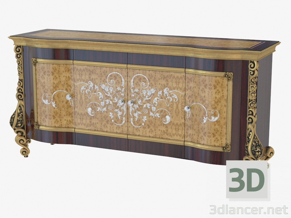 3d model Commode in classical style 503 - preview