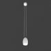 modèle 3D Lampe à suspension (blanc DL18691_WW-S) - preview