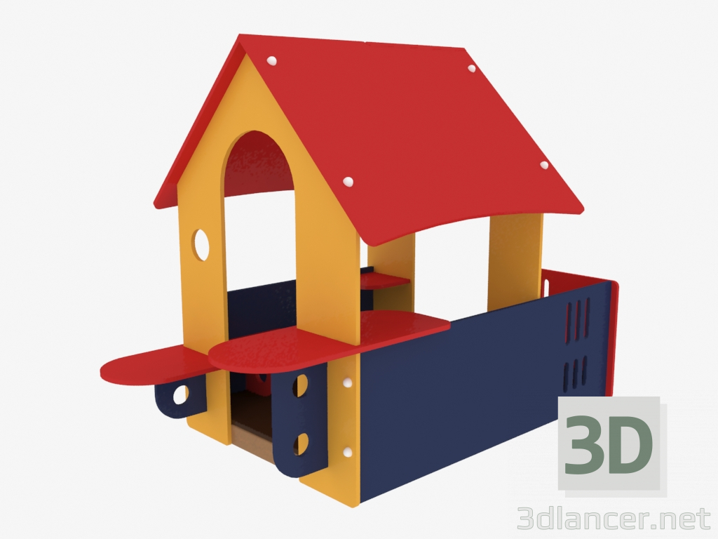 3d model Casa de juegos para niños (5005) - vista previa
