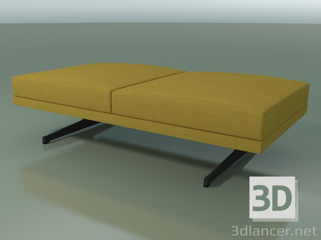 3d model Bench double 5201 (H-legs) - preview