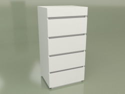 Chest of drawers Mn 340 (White)