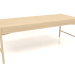 3d model Dining table DT 09 (2040x840x754, wood white) - preview