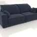 3d model Sofa straight Budapest - preview