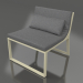 modello 3D Poltrona lounge (Oro) - anteprima