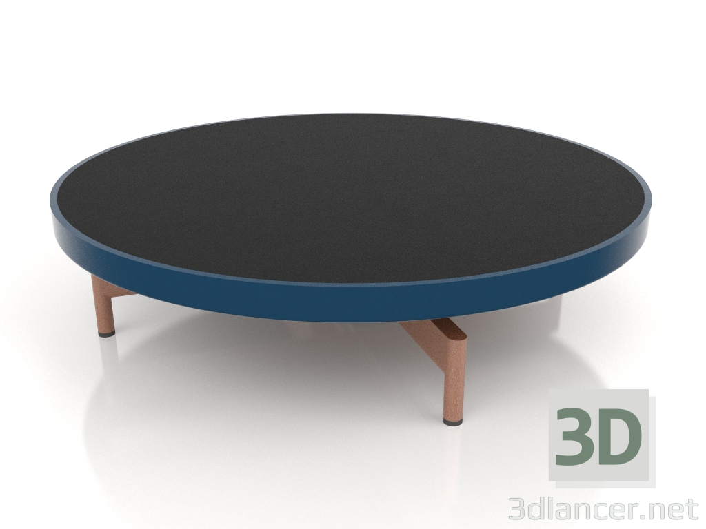 modèle 3D Table basse ronde Ø90x22 (Gris bleu, DEKTON Domoos) - preview