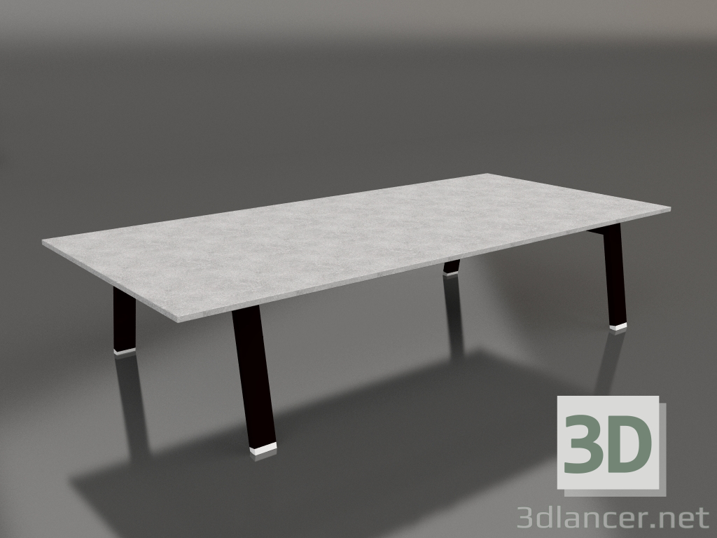 modello 3D Tavolino 150 (Nero, DEKTON) - anteprima