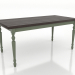 modèle 3D Table à manger 1600x800 mm (vert, frêne noyer) - preview