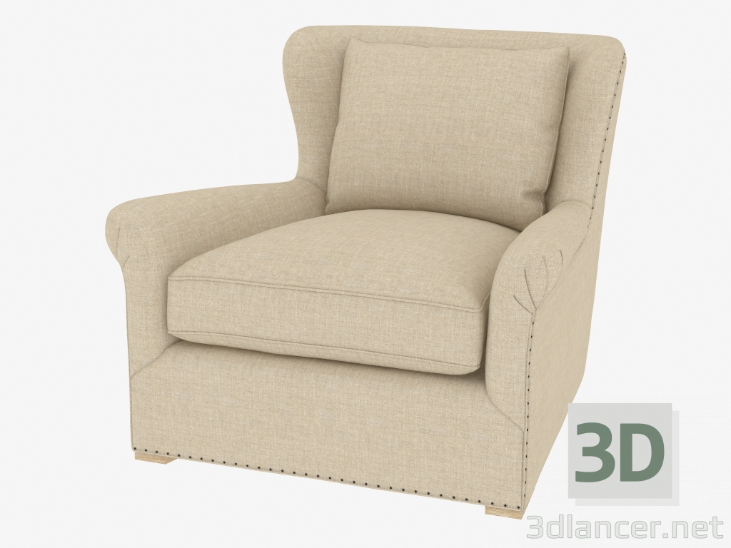3 डी मॉडल आर्मचेयर WINSLOW लाउंज कुर्सी (7841.1003.A015) - पूर्वावलोकन