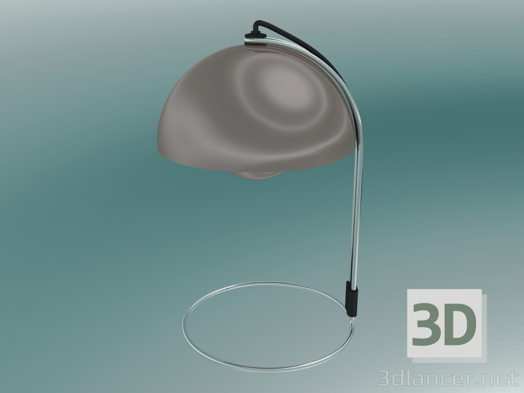 3d модель Лампа настольная Flowerpot (VP4, Ø23cm, H 35.9cm, Polished Copper) – превью