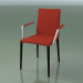 3d model Chair 1709BR (H 85 cm, stackable, with armrests, with fabric upholstery, L21 wenge) - preview
