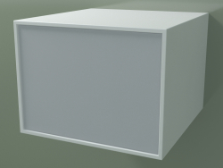 Box (8AUABB01, Glacier White C01, HPL P03, L 48, P 50, H 36 cm)