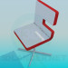 3d model A chair on the stem - preview