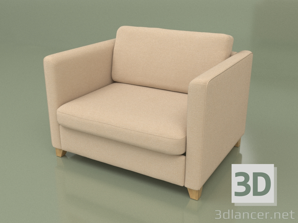 3D Modell Sessel Bari (MT 96) - Vorschau