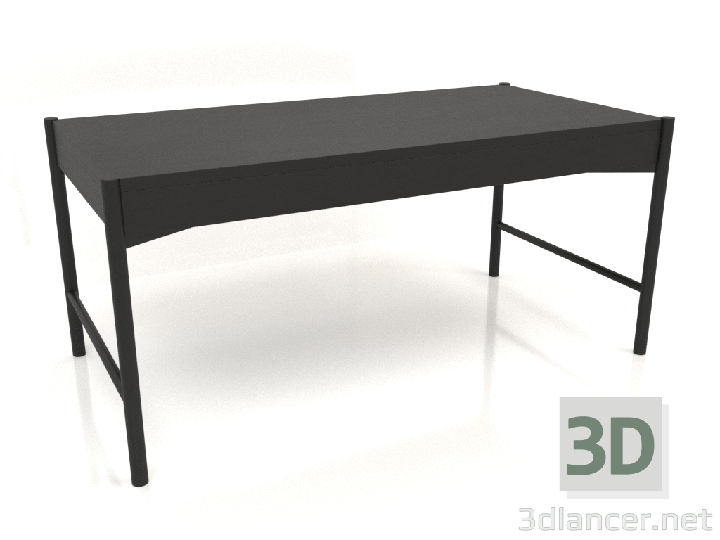3d model Dining table DT 09 (1640x840x754, wood black) - preview