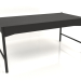 3d model Dining table DT 09 (1640x840x754, wood black) - preview