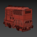 modèle 3D de Train Mini Extincteur Diesel-Électrique Classe A acheter - rendu