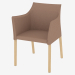 modello 3D Sedia in pelle Chair Chair - anteprima