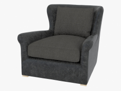 Armchair WINSLOW LEATHER LOUNGE CHAIR (7841.3108)
