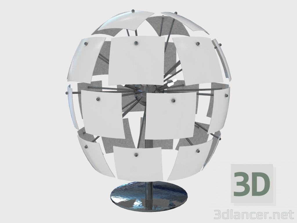 modello 3D Lampada da tavolo Vorm (2655 2T) - anteprima