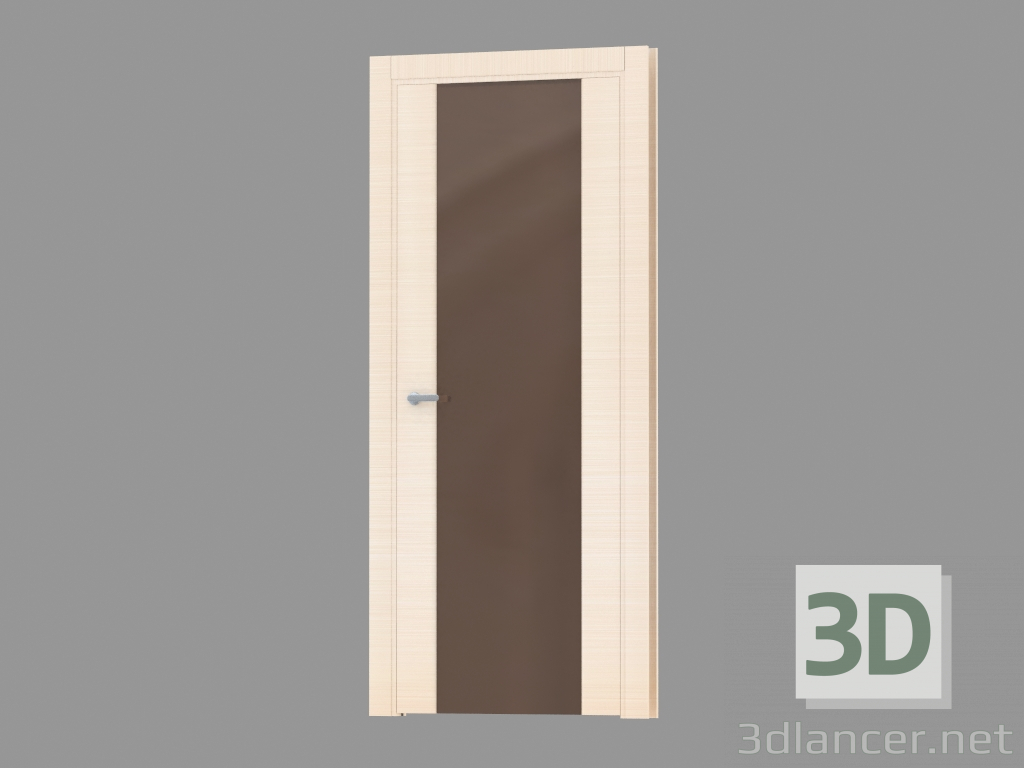 3d model Puerta de interroom (17.01 bronza) - vista previa