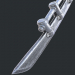 3d Fantasy sword 20 3d model модель купить - ракурс