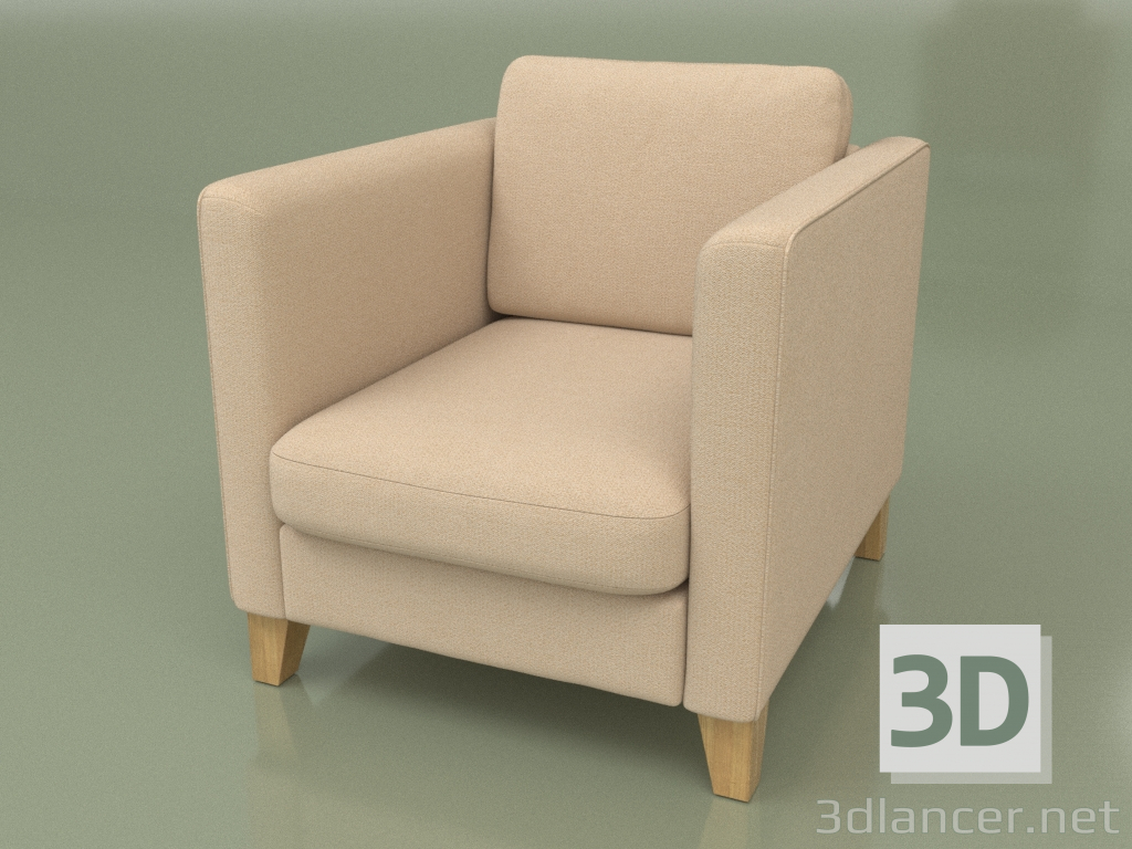 3D Modell Sessel Bari (ST 60) - Vorschau