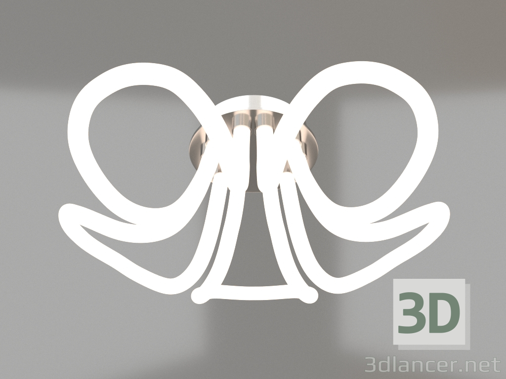3d model Ceiling chandelier (6615) - preview