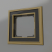 3d model Frame for 1 post Palacio (bronze-black) - preview