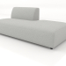 modello 3D Modulo divano 1 posto (L) 180x90 allungabile a destra - anteprima