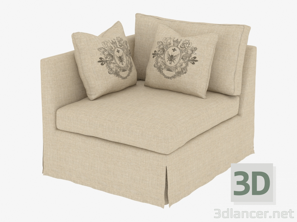3d model Armchair WALTEROM ARMCHAIR (7842.1301.LAF.A015) - preview